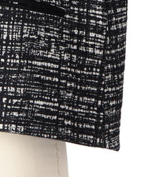 Drawer（ドゥロワー）の「Drawer ジャカードノーカラージャケット