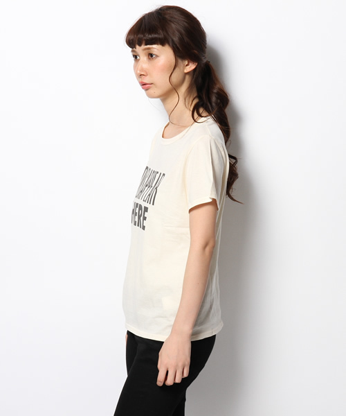 B:MING by BEAMS（ビーミングバイビームス）の「○ビーミング by ビームス / コットンプリントT（Tシャツ/カットソー・レディース・ホワイト/ホワイト系その他/サックスブルー/ネイビー・ONE SIZE）」の6枚目の写真