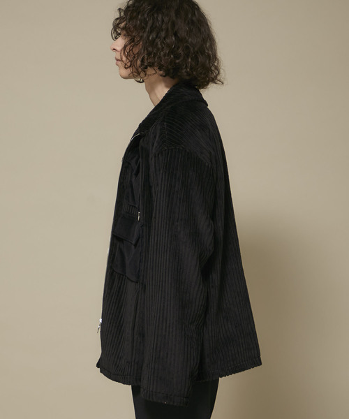 LIBERUM】別注コーデュロイハーフブルゾン（ブルゾン）｜liberum