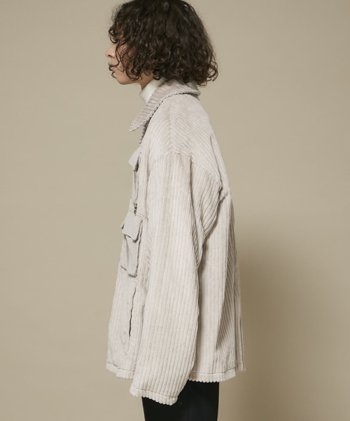 LIBERUM】別注コーデュロイハーフブルゾン（ブルゾン）｜liberum