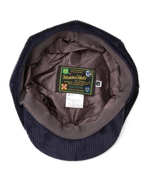 BEAMS（ビームス）の「◎HANNA HATS / コットン エイトピースキャップ（キャスケット・メンズ・カーキ/ネイビー・ONE SIZE）」の16枚目の写真