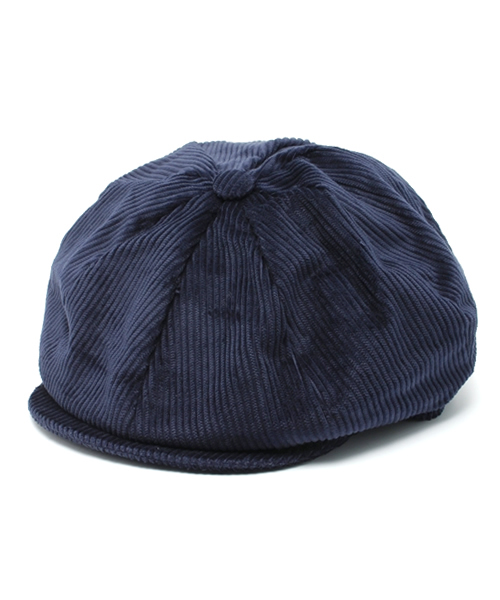 BEAMS（ビームス）の「◎HANNA HATS / コットン エイトピースキャップ（キャスケット・メンズ・カーキ/ネイビー・ONE SIZE）」の2枚目の写真