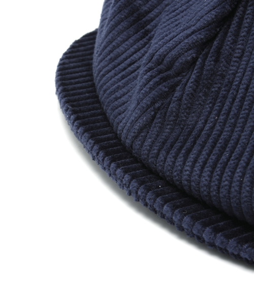 BEAMS（ビームス）の「◎HANNA HATS / コットン エイトピースキャップ（キャスケット・メンズ・カーキ/ネイビー・ONE SIZE）」の6枚目の写真