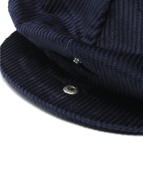 BEAMS（ビームス）の「◎HANNA HATS / コットン エイトピースキャップ（キャスケット・メンズ・カーキ/ネイビー・ONE SIZE）」の7枚目の写真