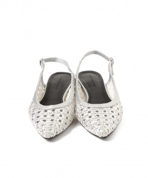 PAGEBOY（ページボーイ）の「メッシュフラットパンプス（パンプス・レディース・ブラック/シルバー・MEDIUM/LARGE）」の6枚目の写真