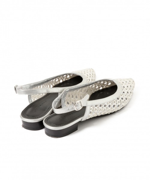 PAGEBOY（ページボーイ）の「メッシュフラットパンプス（パンプス・レディース・ブラック/シルバー・MEDIUM/LARGE）」の10枚目の写真