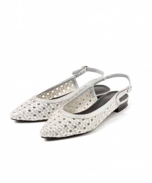 PAGEBOY（ページボーイ）の「メッシュフラットパンプス（パンプス・レディース・ブラック/シルバー・MEDIUM/LARGE）」の12枚目の写真