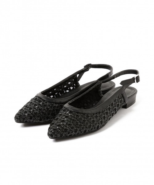 PAGEBOY（ページボーイ）の「メッシュフラットパンプス（パンプス・レディース・ブラック/シルバー・MEDIUM/LARGE）」の13枚目の写真