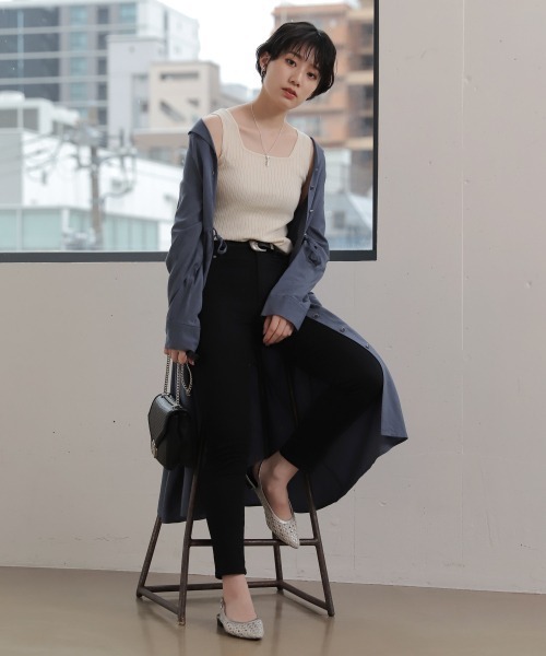 PAGEBOY（ページボーイ）の「メッシュフラットパンプス（パンプス・レディース・ブラック/シルバー・MEDIUM/LARGE）」の18枚目の写真