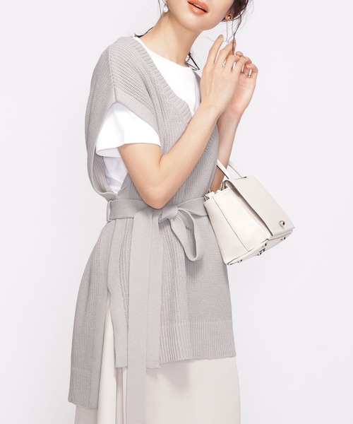 スーパーセール大好評 Nano Universe ナノユニバース のベスト ベルト付きニットロングベスト 669 を購入できます Nano Universe ベスト トップスベルト付きニットロングベスト ベスト Nano Universe ナノユニバース のファッション