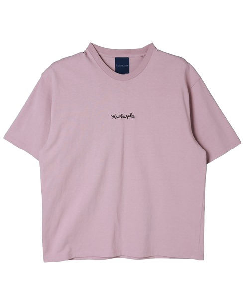 Mark Gonzales（マーク・ゴンザレス）の「Mark Gonzales / マークゴンザレス Lulu＆Arnie 別注 コラボ ビッグシルエット 刺繍 半袖T（Tシャツ/カットソー・メンズ・ホワイト/ブラック/ダークグリーン/ベージュ/ネイビー/ブラウン/ピンク/ホワイト系その他/ブラック系その他・SMALL/MEDIUM/LARGE/X-LARGE）」の9枚目の写真