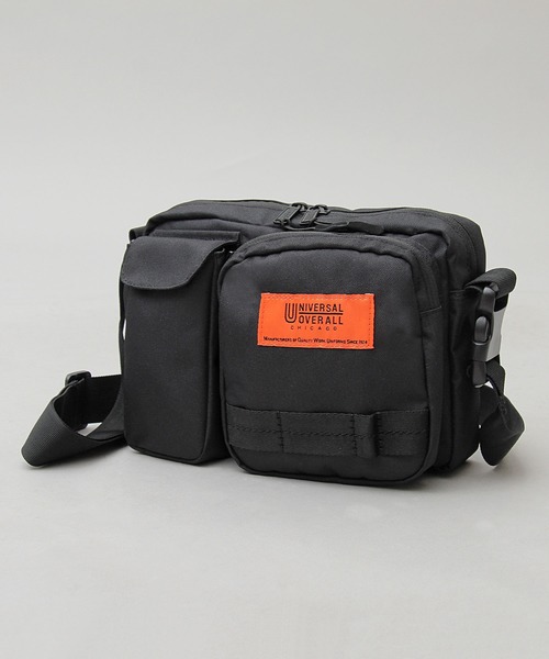 UNIVERSAL OVERALL（ユニバーサルオーバーオール）の「【 UNIVERSAL OVERALL / ユニバーサルオーバーオール 】 ユーティリティ ミニショルダーバッグ（ショルダーバッグ・メンズ・ブラック・FREE）」の7枚目の写真