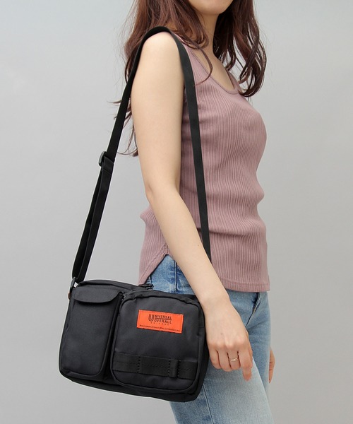 UNIVERSAL OVERALL（ユニバーサルオーバーオール）の「【 UNIVERSAL OVERALL / ユニバーサルオーバーオール 】 ユーティリティ ミニショルダーバッグ（ショルダーバッグ・メンズ・ブラック・FREE）」の13枚目の写真