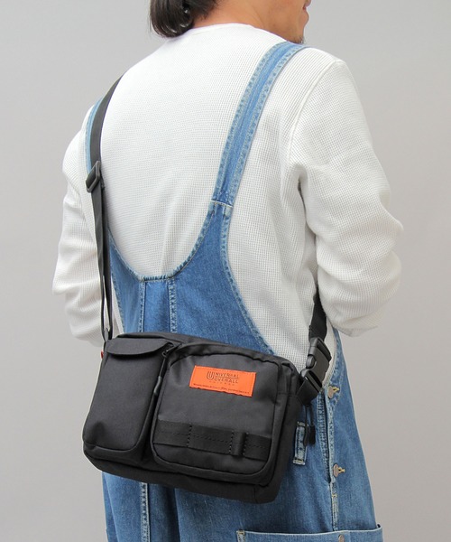 UNIVERSAL OVERALL（ユニバーサルオーバーオール）の「【 UNIVERSAL OVERALL / ユニバーサルオーバーオール 】 ユーティリティ ミニショルダーバッグ（ショルダーバッグ・メンズ・ブラック・FREE）」の14枚目の写真