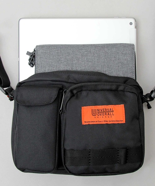 UNIVERSAL OVERALL（ユニバーサルオーバーオール）の「【 UNIVERSAL OVERALL / ユニバーサルオーバーオール 】 ユーティリティ ミニショルダーバッグ（ショルダーバッグ・メンズ・ブラック・FREE）」の17枚目の写真
