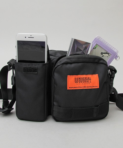UNIVERSAL OVERALL（ユニバーサルオーバーオール）の「【 UNIVERSAL OVERALL / ユニバーサルオーバーオール 】 ユーティリティ ミニショルダーバッグ（ショルダーバッグ・メンズ・ブラック・FREE）」の16枚目の写真