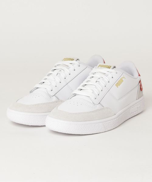 Puma Ralph Sampson Mc Clean White Red スニーカー Puma プーマ のファッション通販 Zozotown