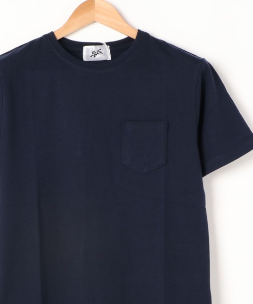 ARCHIVER(アーカイバ)の「【Bl】無地半袖ポケット付きクルーネックTシャツ(Tシャツ/カットソー・レディース・ホワイト/ブラック/ネイビー/ピンク系その他/グレー/カーキ/ピンク/イエロー系その他・MEDIUM/LARGE/X-LARGE)」の6枚目の写真