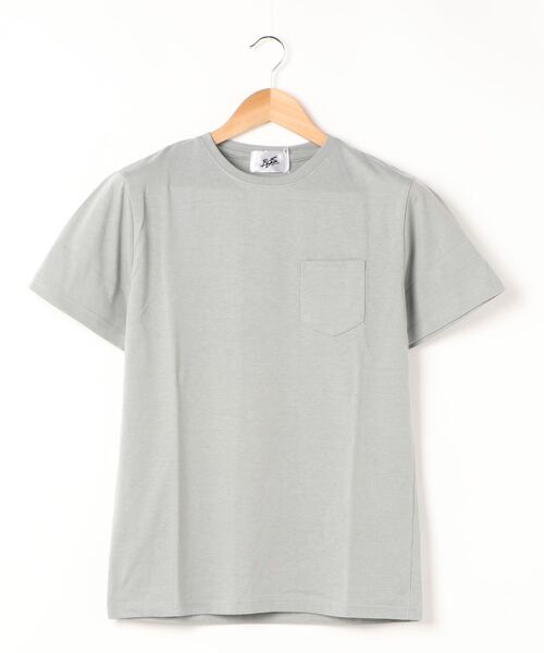 ARCHIVER(アーカイバ)の「【Bl】無地半袖ポケット付きクルーネックTシャツ(Tシャツ/カットソー・レディース・ホワイト/ブラック/ネイビー/ピンク系その他/グレー/カーキ/ピンク/イエロー系その他・MEDIUM/LARGE/X-LARGE)」の18枚目の写真