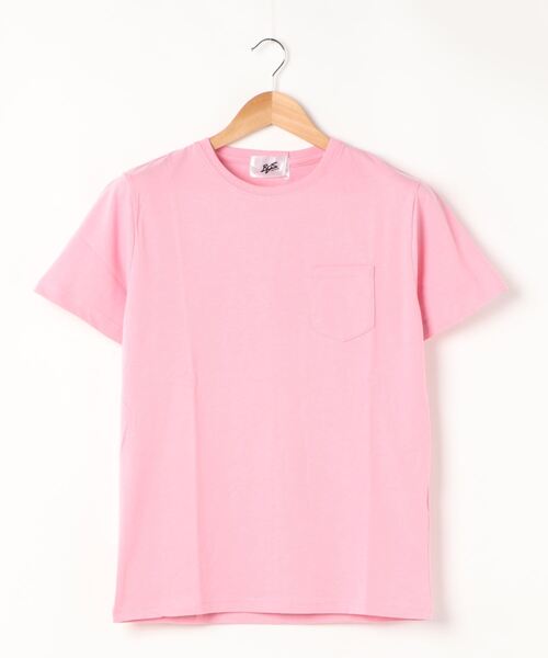 ARCHIVER(アーカイバ)の「【Bl】無地半袖ポケット付きクルーネックTシャツ(Tシャツ/カットソー・レディース・ホワイト/ブラック/ネイビー/ピンク系その他/グレー/カーキ/ピンク/イエロー系その他・MEDIUM/LARGE/X-LARGE)」の13枚目の写真