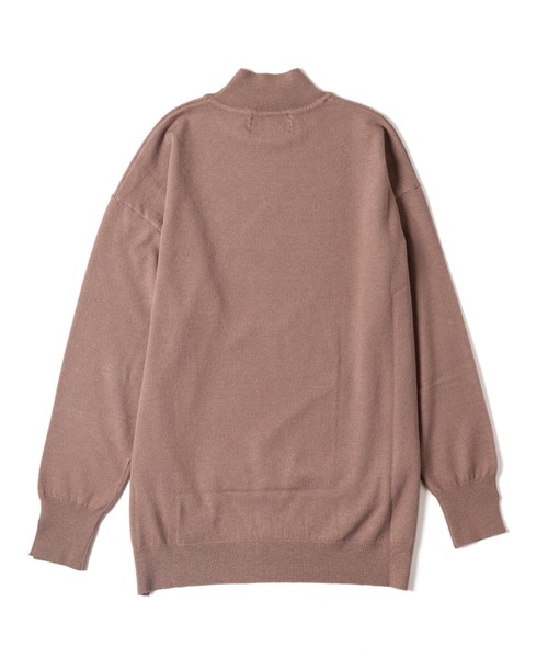 LAYMEE(レイミー)の「Norton knit / ノートンニット(ニット/セーター・レディース・ブラック/グレー/ピンク・FREE)」の4枚目の写真