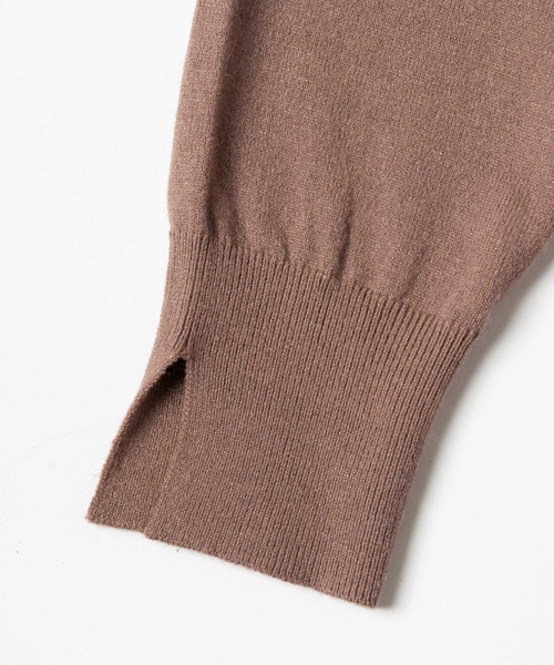LAYMEE(レイミー)の「Norton knit / ノートンニット(ニット/セーター・レディース・ブラック/グレー/ピンク・FREE)」の22枚目の写真