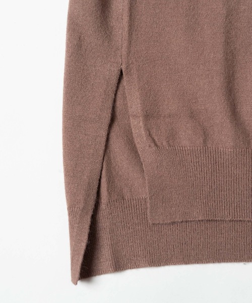 LAYMEE(レイミー)の「Norton knit / ノートンニット(ニット/セーター・レディース・ブラック/グレー/ピンク・FREE)」の13枚目の写真