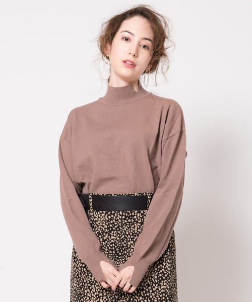 LAYMEE(レイミー)の「Norton knit / ノートンニット(ニット/セーター・レディース・ブラック/グレー/ピンク・FREE)」の15枚目の写真