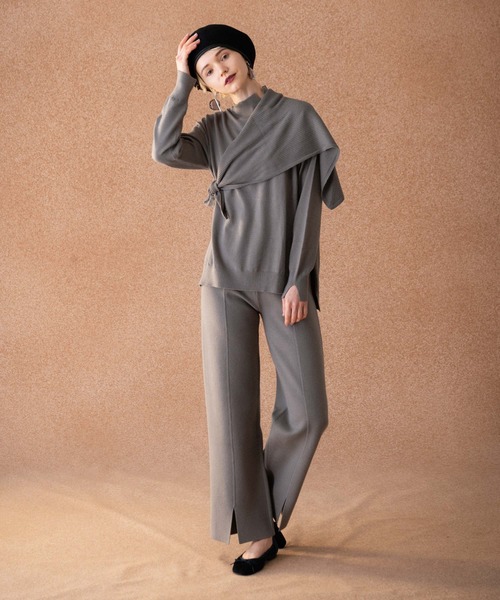 LAYMEE(レイミー)の「Norton knit / ノートンニット(ニット/セーター・レディース・ブラック/グレー/ピンク・FREE)」の20枚目の写真