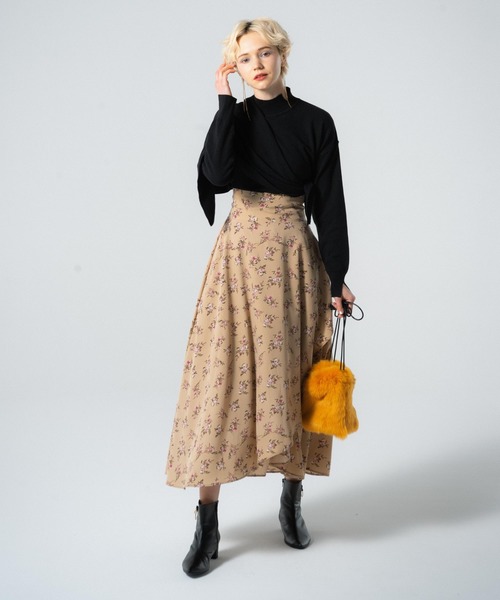 LAYMEE(レイミー)の「Norton knit / ノートンニット(ニット/セーター・レディース・ブラック/グレー/ピンク・FREE)」の16枚目の写真