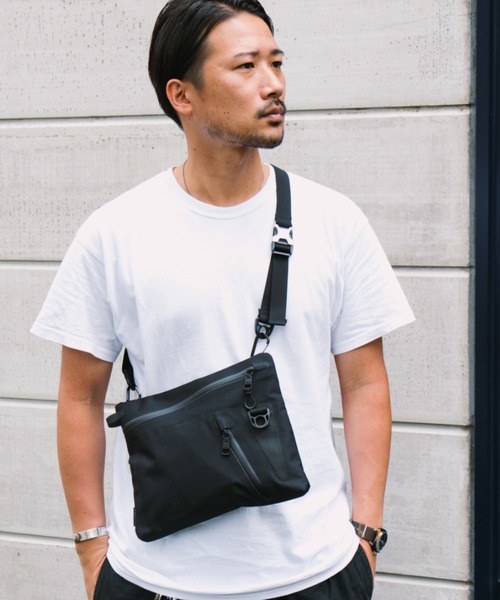 AS2OV(アッソブ)の「【AS2OV/アッソブ】 WATER PROOF CORDURA 305D SACOCHE / 防水 サコッシュ(ショルダーバッグ・メンズ・ブラック/カーキオリーブ・FREE)」の15枚目の写真