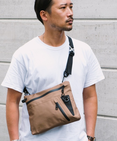 AS2OV(アッソブ)の「【AS2OV/アッソブ】 WATER PROOF CORDURA 305D SACOCHE / 防水 サコッシュ(ショルダーバッグ・メンズ・ブラック/カーキオリーブ・FREE)」の13枚目の写真