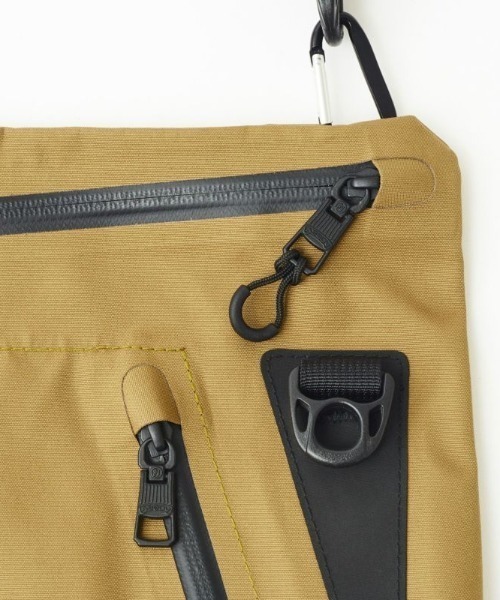AS2OV(アッソブ)の「【AS2OV/アッソブ】 WATER PROOF CORDURA 305D SACOCHE / 防水 サコッシュ(ショルダーバッグ・メンズ・ブラック/カーキオリーブ・FREE)」の10枚目の写真