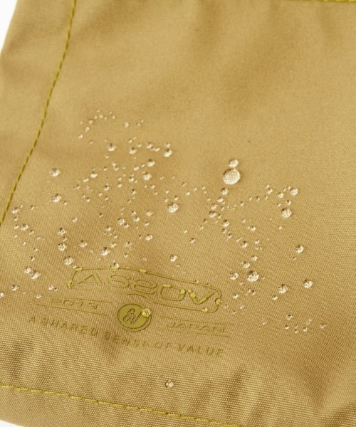 AS2OV(アッソブ)の「【AS2OV/アッソブ】 WATER PROOF CORDURA 305D SACOCHE / 防水 サコッシュ(ショルダーバッグ・メンズ・ブラック/カーキオリーブ・FREE)」の11枚目の写真
