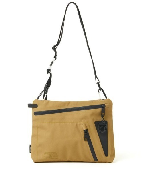 AS2OV(アッソブ)の「【AS2OV/アッソブ】 WATER PROOF CORDURA 305D SACOCHE / 防水 サコッシュ(ショルダーバッグ・メンズ・ブラック/カーキオリーブ・FREE)」の5枚目の写真