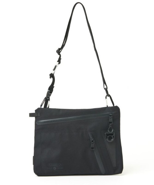AS2OV(アッソブ)の「【AS2OV/アッソブ】 WATER PROOF CORDURA 305D SACOCHE / 防水 サコッシュ(ショルダーバッグ・メンズ・ブラック/カーキオリーブ・FREE)」の3枚目の写真