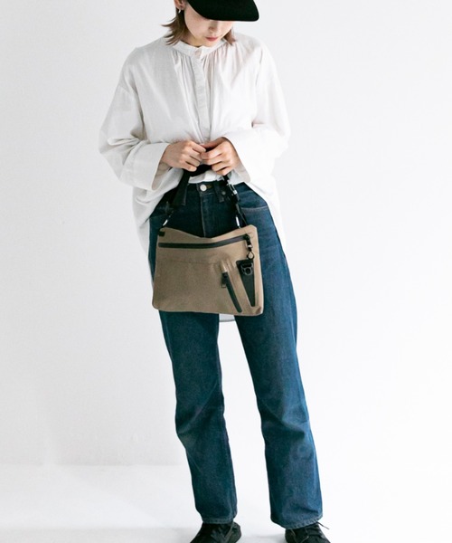 AS2OV(アッソブ)の「【AS2OV/アッソブ】 WATER PROOF CORDURA 305D SACOCHE / 防水 サコッシュ(ショルダーバッグ・メンズ・ブラック/カーキオリーブ・FREE)」の17枚目の写真