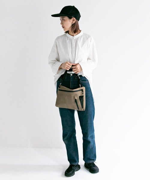 AS2OV(アッソブ)の「【AS2OV/アッソブ】 WATER PROOF CORDURA 305D SACOCHE / 防水 サコッシュ(ショルダーバッグ・メンズ・ブラック/カーキオリーブ・FREE)」の18枚目の写真