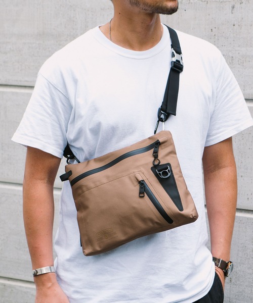 AS2OV(アッソブ)の「【AS2OV/アッソブ】 WATER PROOF CORDURA 305D SACOCHE / 防水 サコッシュ(ショルダーバッグ・メンズ・ブラック/カーキオリーブ・FREE)」の14枚目の写真