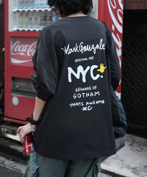 新柄追加】 AW ワンポイント刺繍 / バックプリント / 袖プリント