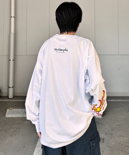 新柄追加】 AW ワンポイント刺繍 / バックプリント / 袖プリント