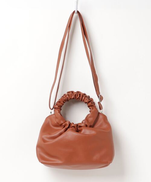 LUGG NAGG（ラグナグ）の「フリルハンドルショルダーバッグ（ショルダーバッグ・レディース・ブラック/ベージュ/ブラウン/ピンクベージュ・FREE）」の15枚目の写真