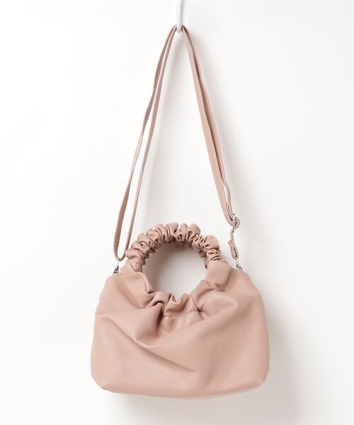 LUGG NAGG（ラグナグ）の「フリルハンドルショルダーバッグ（ショルダーバッグ・レディース・ブラック/ベージュ/ブラウン/ピンクベージュ・FREE）」の17枚目の写真