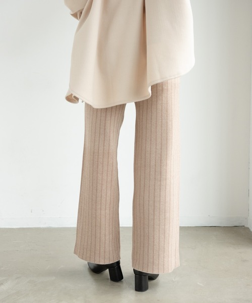 Aunt Marie's(アントマリーズ)の「ジャガードニットパンツ / AuntMarie’s(その他パンツ・レディース・ブラウン/ベージュ・FREE/SMALL)」の10枚目の写真