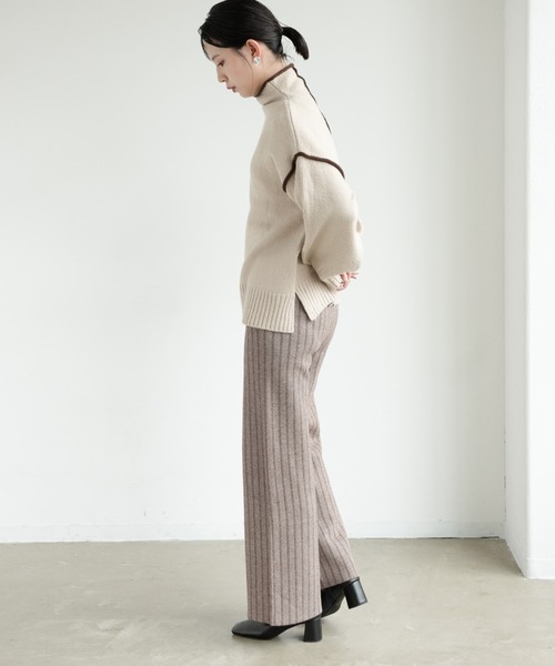 Aunt Marie's(アントマリーズ)の「ジャガードニットパンツ / AuntMarie’s(その他パンツ・レディース・ブラウン/ベージュ・FREE/SMALL)」の11枚目の写真