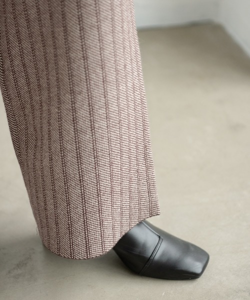 Aunt Marie's(アントマリーズ)の「ジャガードニットパンツ / AuntMarie’s(その他パンツ・レディース・ブラウン/ベージュ・FREE/SMALL)」の8枚目の写真