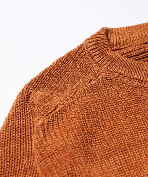 glamb（グラム）の「Fringe piping knit / フリンジパイピングニット（ニット/セーター・メンズ・ブラック/ブラウン・S/M/L）」の9枚目の写真