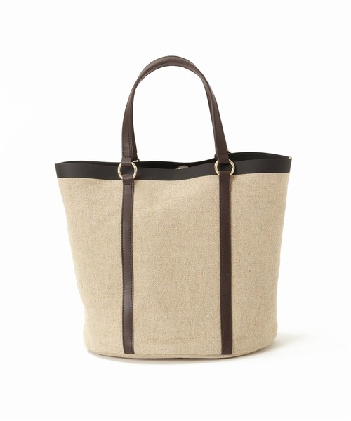 極美品✨完売品！SLOBE IENAキャンバスBIG TOTE　2WAYブラウン 極美品✨完売品！SLOBE IENAキャンバスBIG TOTE 2WAYブラウン