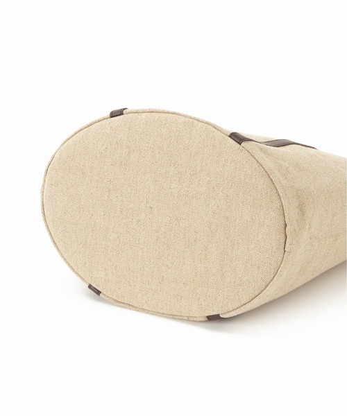 SLOBE IENA（スローブイエナ）の「SLOBE IENA 2wayキャンバストートバッグ◆（トートバッグ・レディース・ホワイト/ブラウン・FREE）」の14枚目の写真