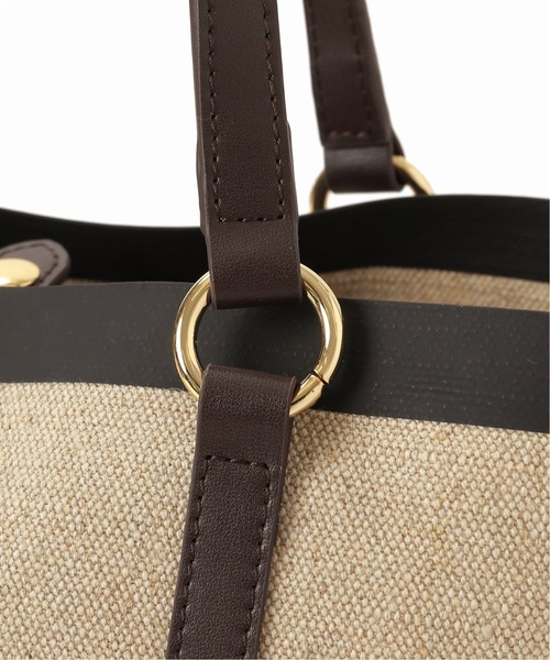 極美品✨完売品！SLOBE IENAキャンバスBIG TOTE　2WAYブラウン 極美品✨完売品！SLOBE IENAキャンバスBIG TOTE 2WAYブラウン 極美品